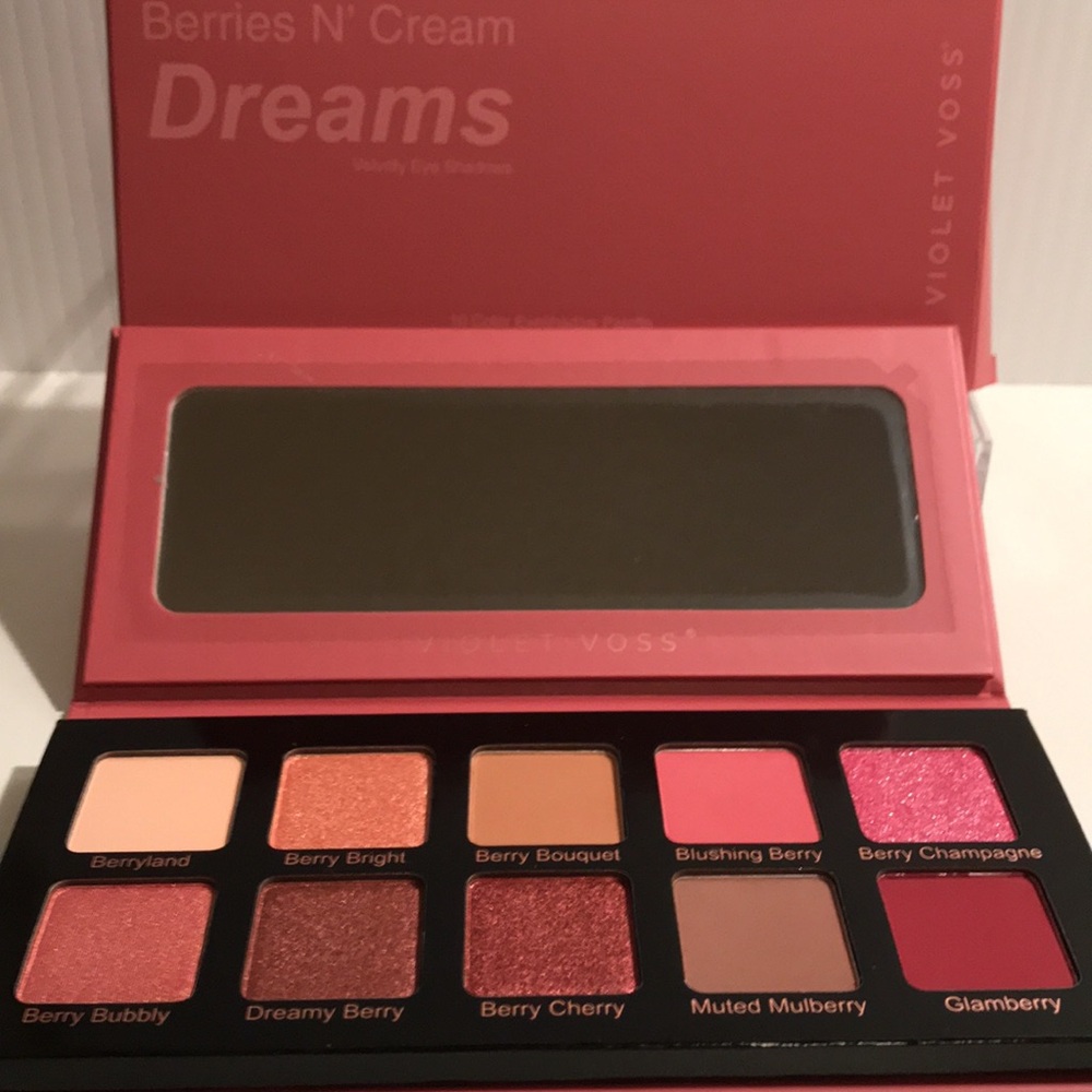 VIOLET VOSS Berries N' Cream Dreams Eyeshadow Palette NEW